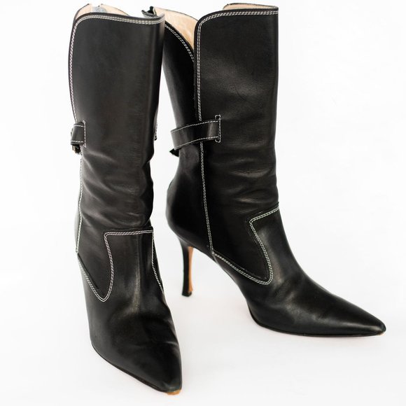 Manolo Blahnik Boots- Size 39 - Picture 4 of 7